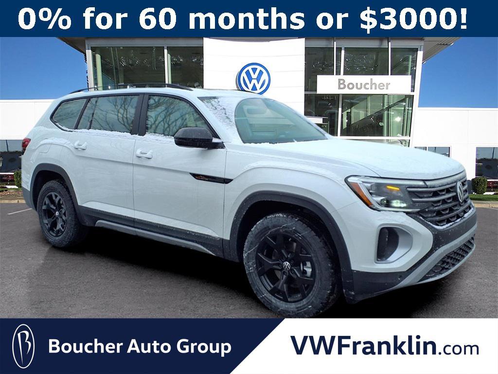 new 2026 Volkswagen Atlas car, priced at $46,362