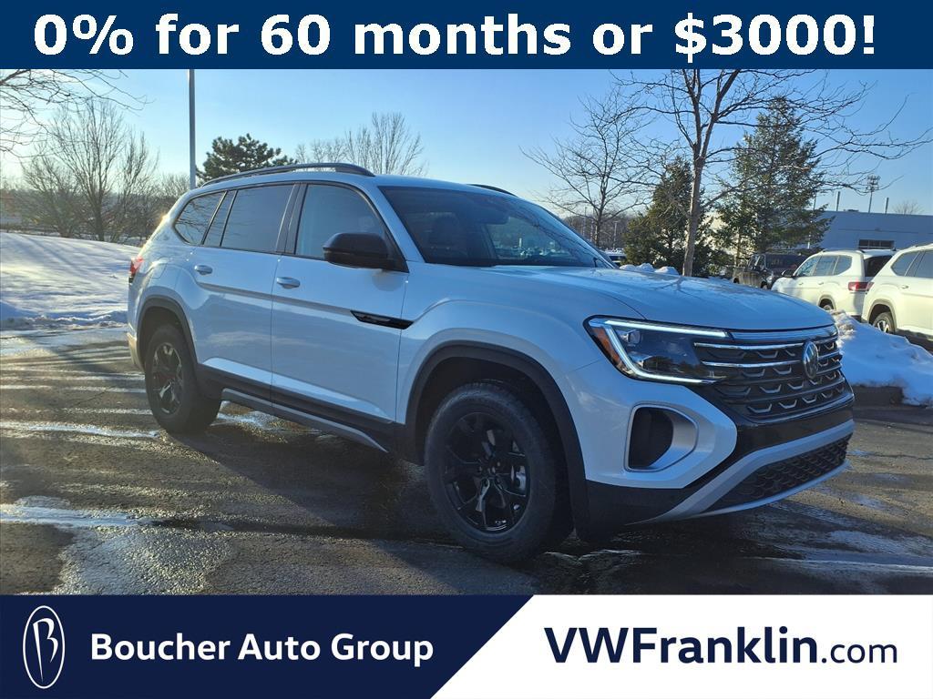 new 2026 Volkswagen Atlas car, priced at $45,764