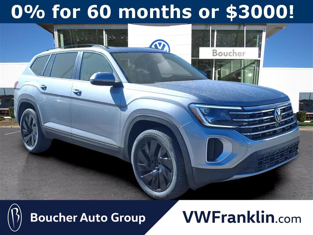 new 2026 Volkswagen Atlas car, priced at $44,522