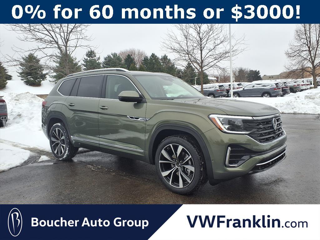 new 2026 Volkswagen Atlas car, priced at $52,779