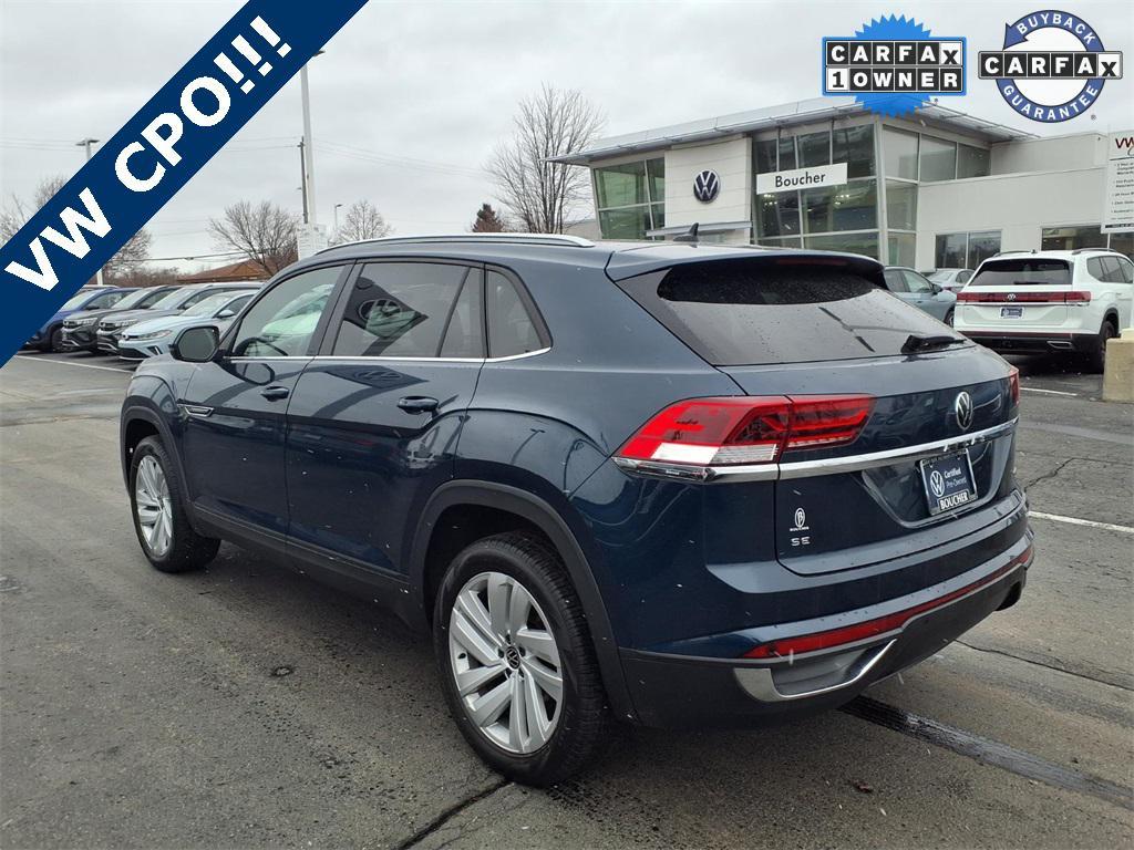 used 2021 Volkswagen Atlas Cross Sport car, priced at $26,990