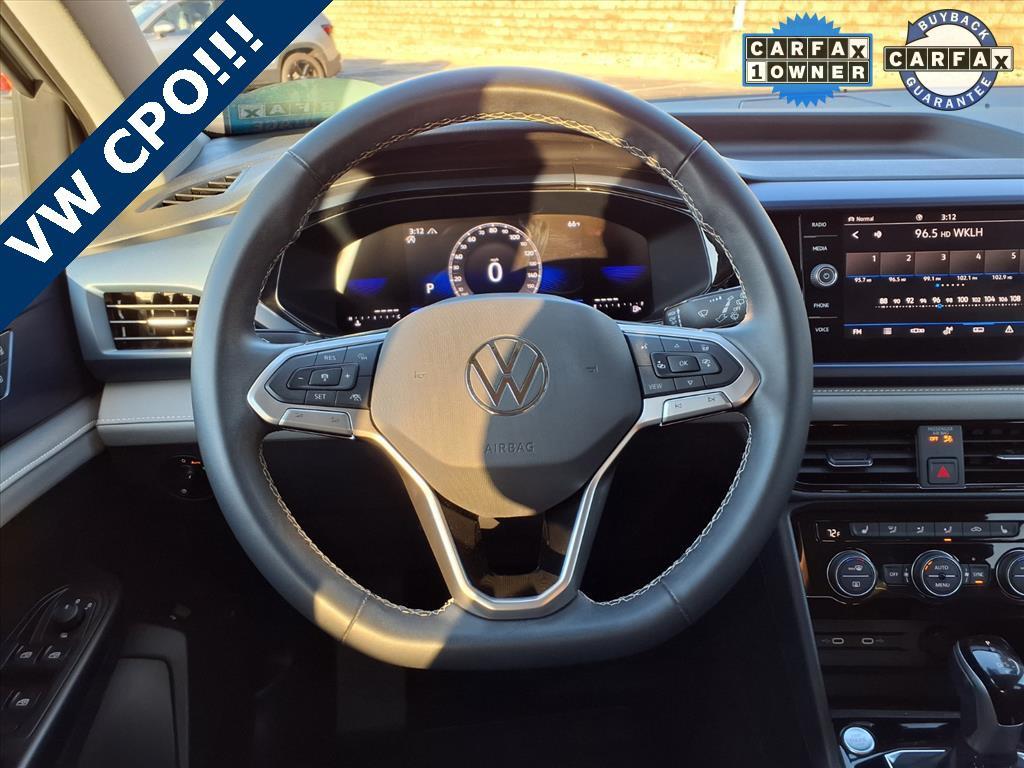 used 2024 Volkswagen Taos car, priced at $22,490