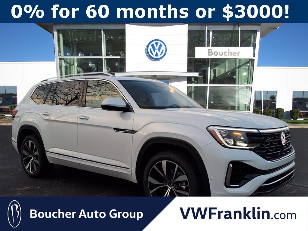 new 2026 Volkswagen Atlas car, priced at $53,216