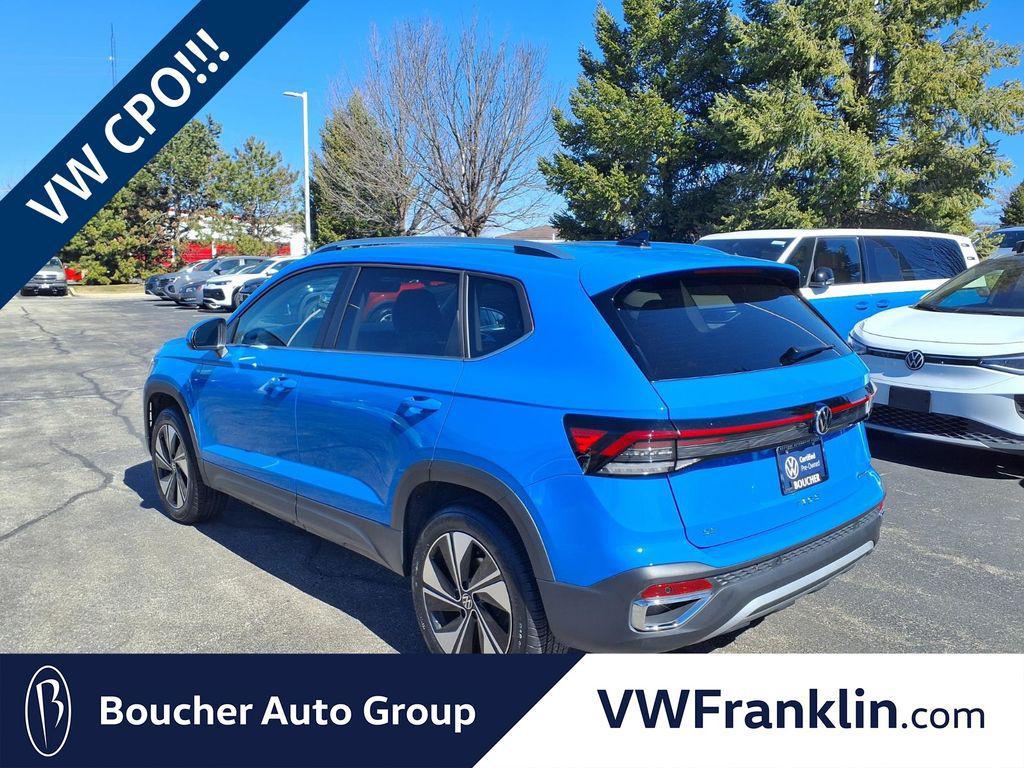 used 2025 Volkswagen Taos car, priced at $26,798