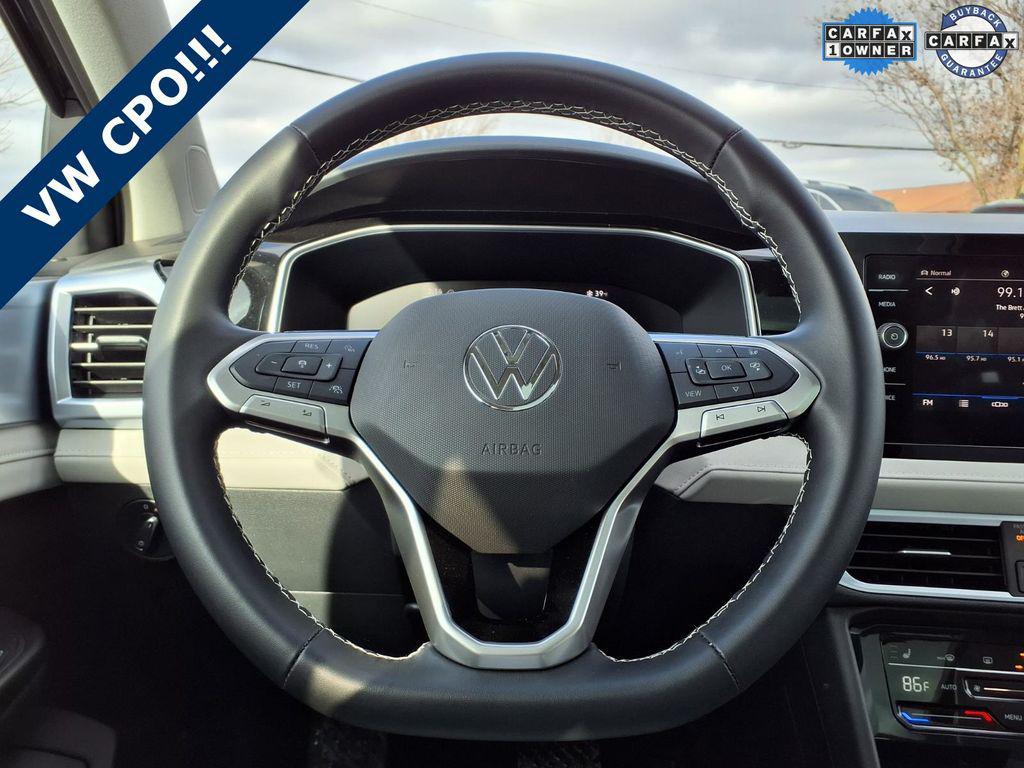 used 2025 Volkswagen Taos car, priced at $26,798