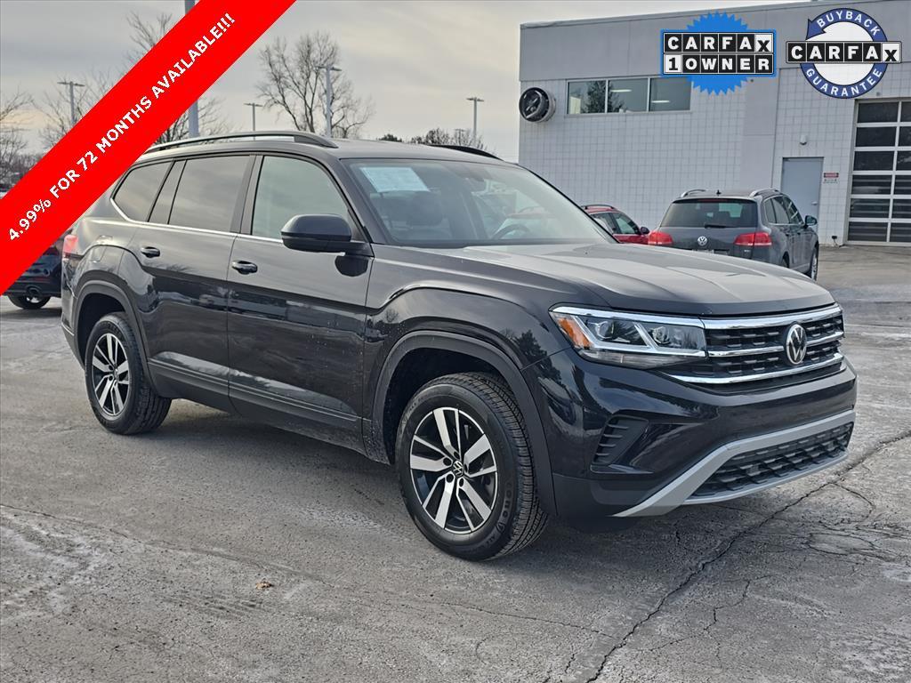 used 2022 Volkswagen Atlas car, priced at $20,490