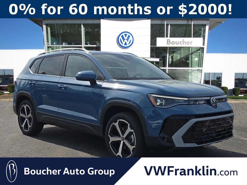 new 2025 Volkswagen Taos car, priced at $31,559