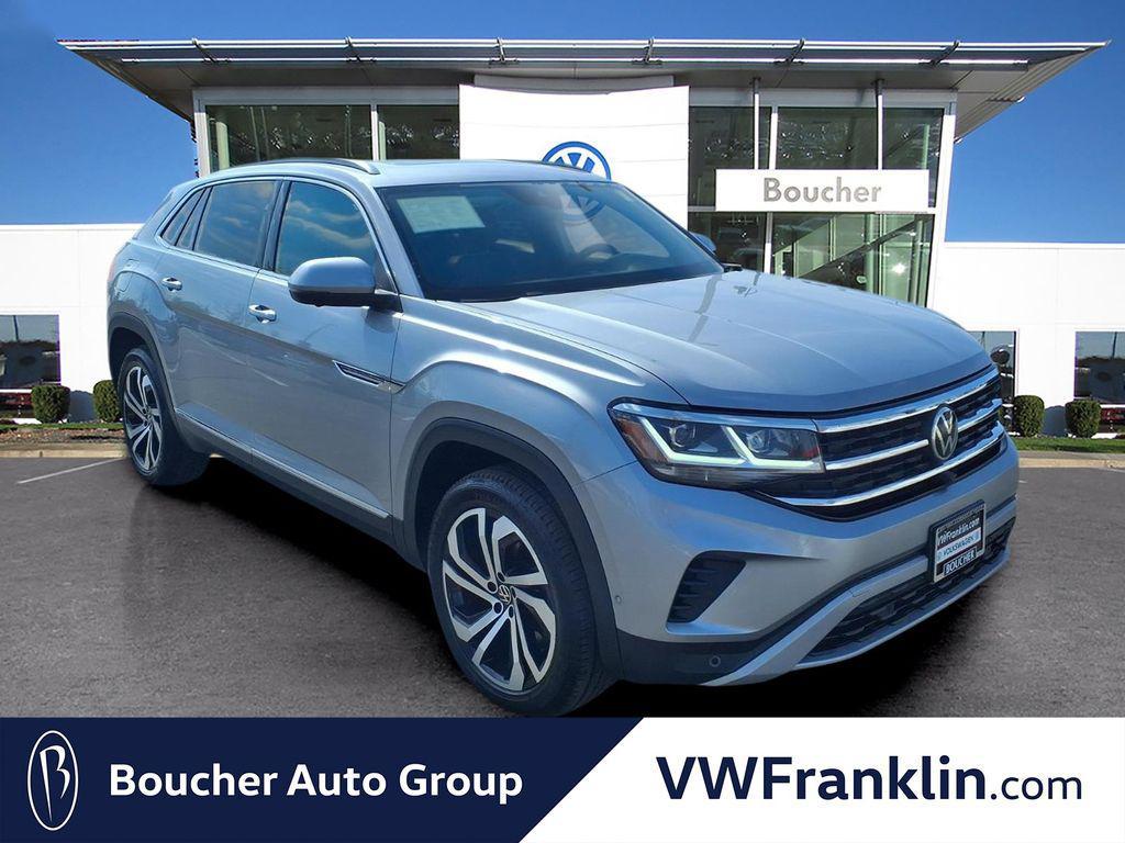 used 2021 Volkswagen Atlas Cross Sport car, priced at $26,850