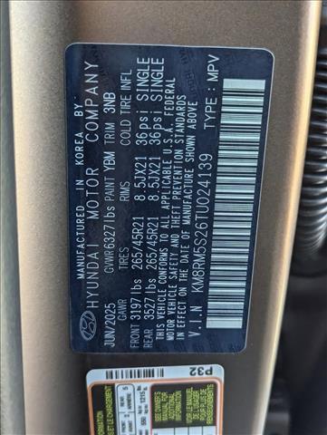 new 2026 Hyundai Palisade car, priced at $57,805