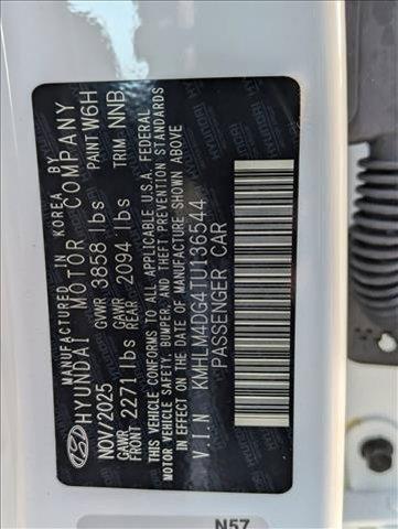 new 2026 Hyundai Elantra car, priced at $25,712