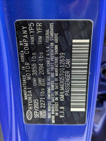 new 2026 Hyundai Elantra car, priced at $24,965