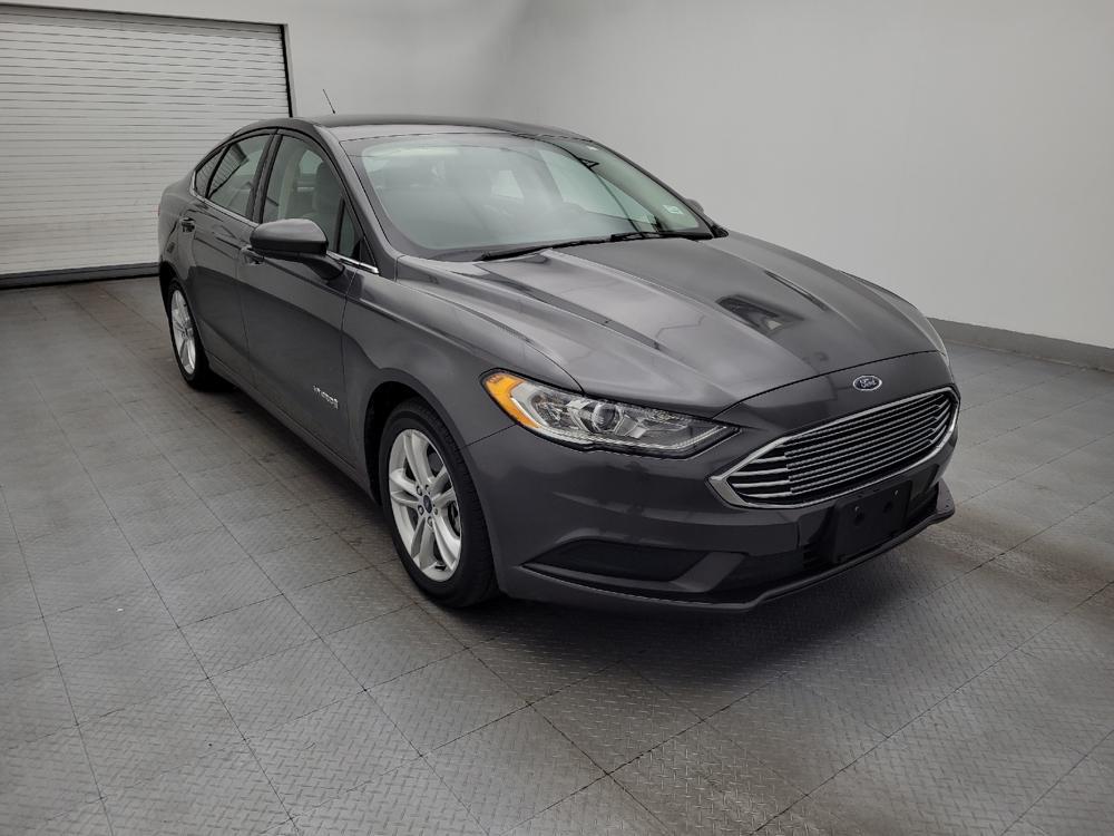 used 2018 Ford Fusion Hybrid car, priced at $15,395