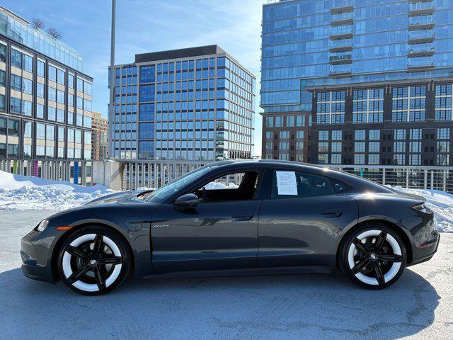 used 2025 Porsche Taycan car, priced at $79,999