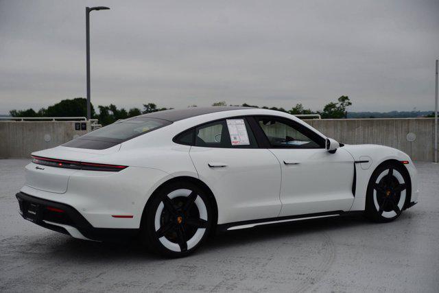 used 2025 Porsche Taycan car, priced at $126,902