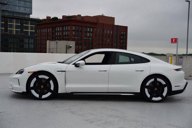 used 2025 Porsche Taycan car, priced at $126,902