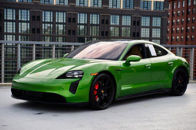 used 2022 Porsche Taycan car, priced at $85,999