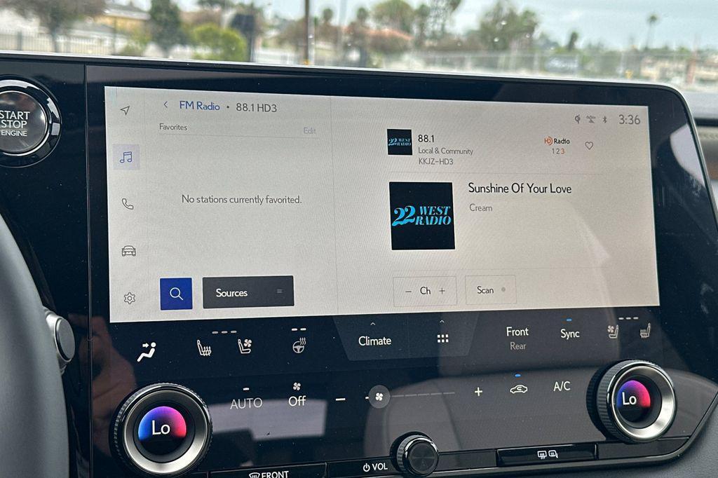 new 2026 Lexus RX 350 car, priced at $62,619