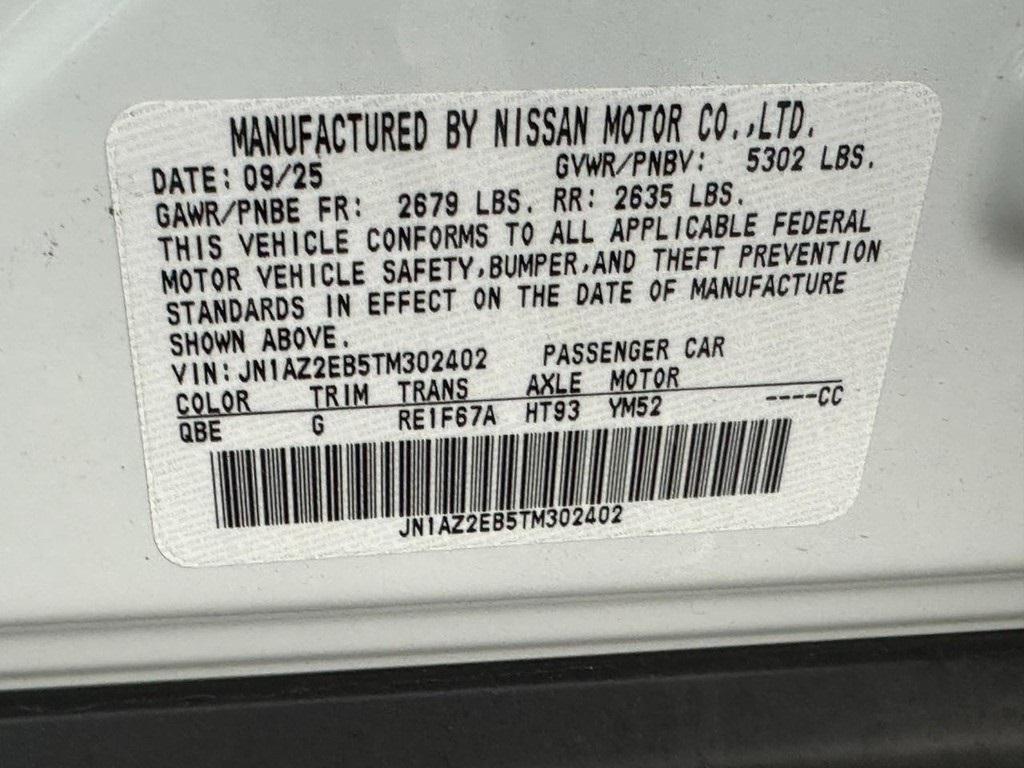 new 2026 Nissan Leaf car, priced at $40,210