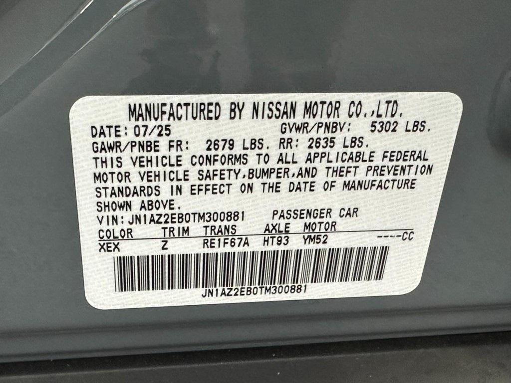 new 2026 Nissan Leaf car, priced at $40,254