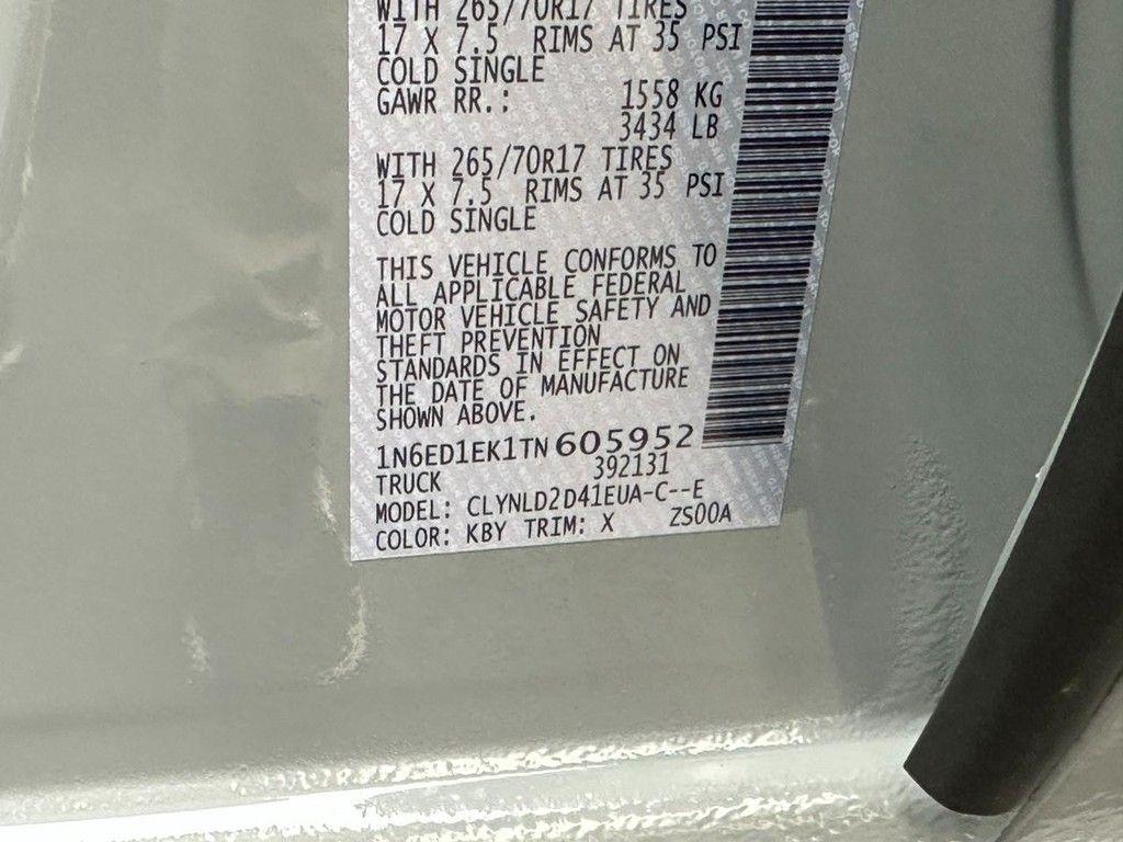 new 2026 Nissan Frontier car, priced at $42,482