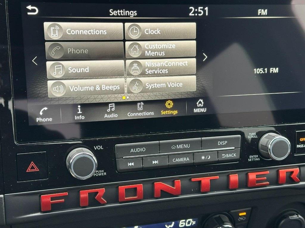 new 2026 Nissan Frontier car, priced at $41,552