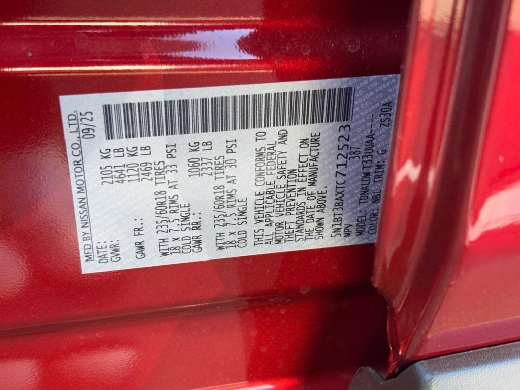 new 2026 Nissan Rogue car, priced at $29,079