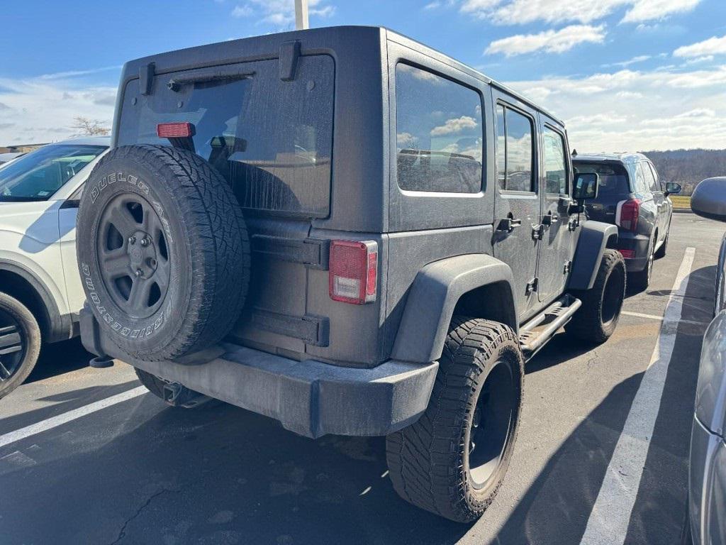 used 2017 Jeep Wrangler Unlimited car, priced at $14,995