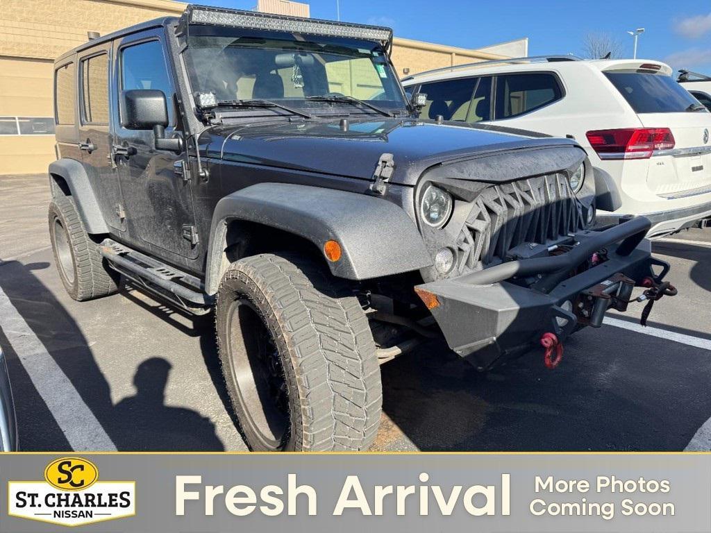 used 2017 Jeep Wrangler Unlimited car, priced at $14,995