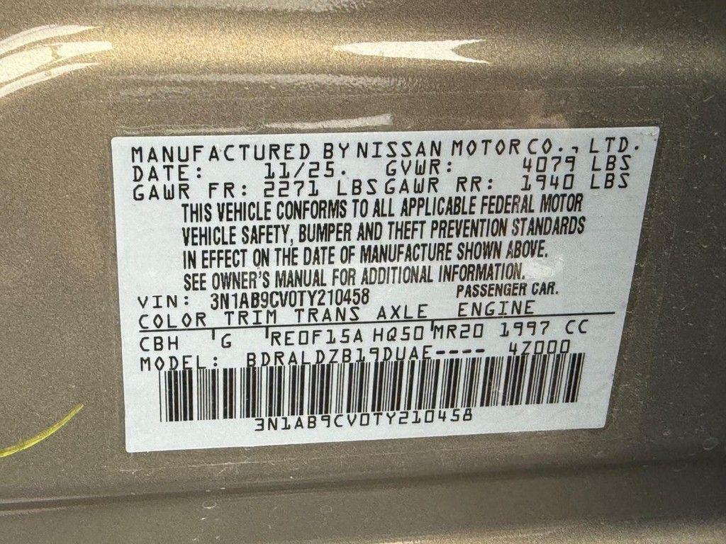 new 2026 Nissan Sentra car, priced at $24,267
