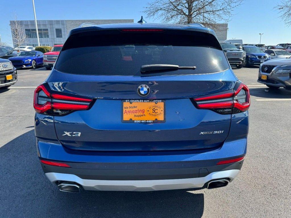 used 2022 BMW X3 car