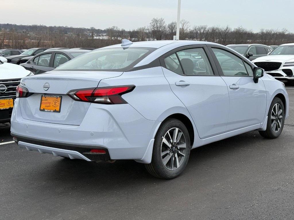 new 2025 Nissan Versa car, priced at $20,050