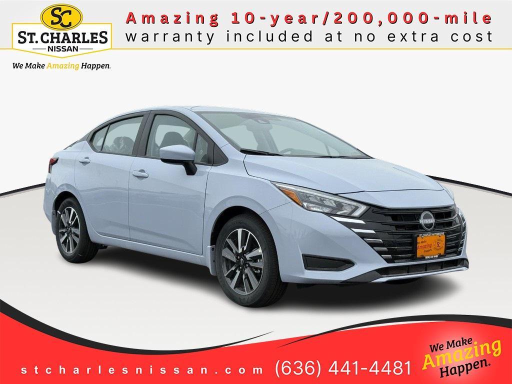 new 2025 Nissan Versa car, priced at $20,050