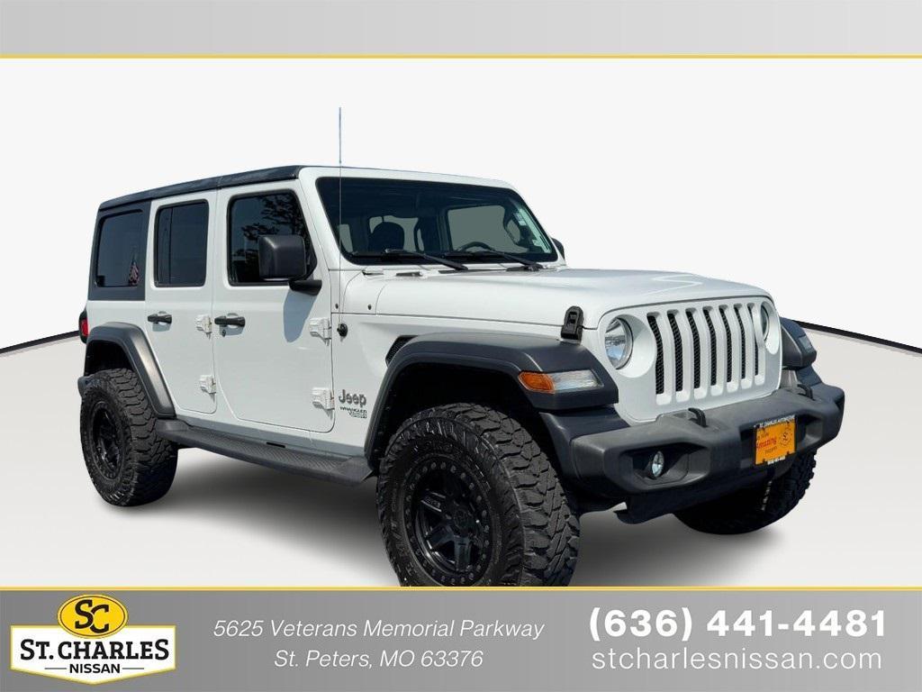 used 2019 Jeep Wrangler Unlimited car, priced at $24,998