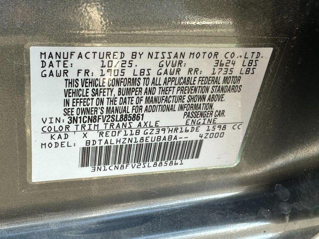 new 2025 Nissan Versa car, priced at $20,390