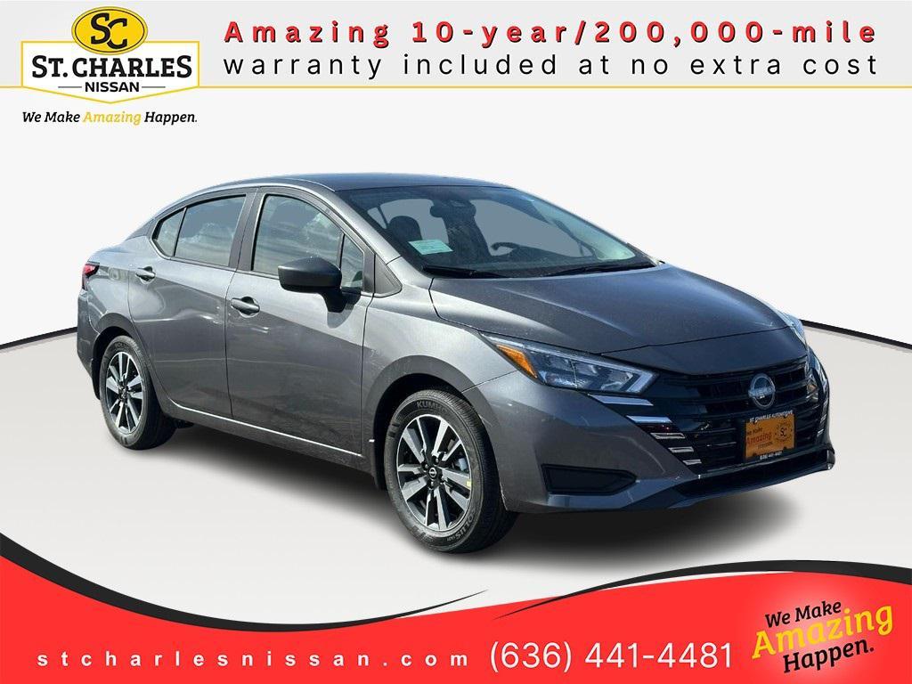 new 2025 Nissan Versa car, priced at $19,600