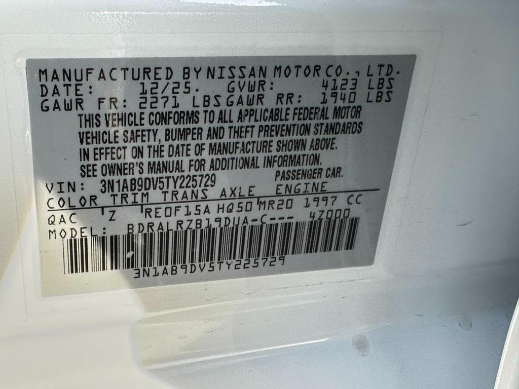 new 2026 Nissan Sentra car, priced at $28,365