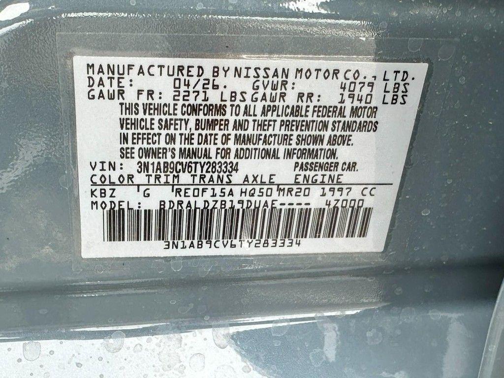 new 2026 Nissan Sentra car, priced at $24,375