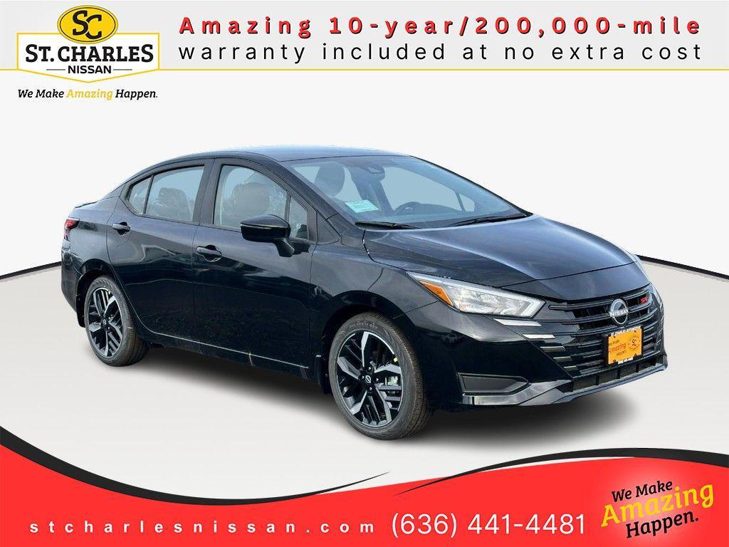 new 2025 Nissan Versa car, priced at $20,390
