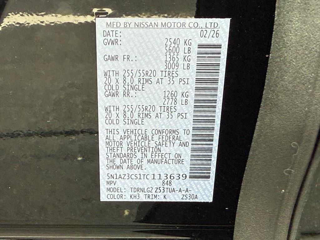 new 2026 Nissan Murano car, priced at $42,836