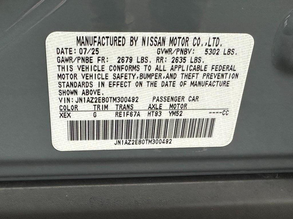 new 2026 Nissan Leaf car, priced at $40,254