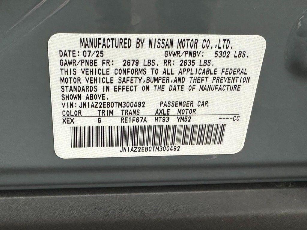 new 2026 Nissan Leaf car, priced at $40,254