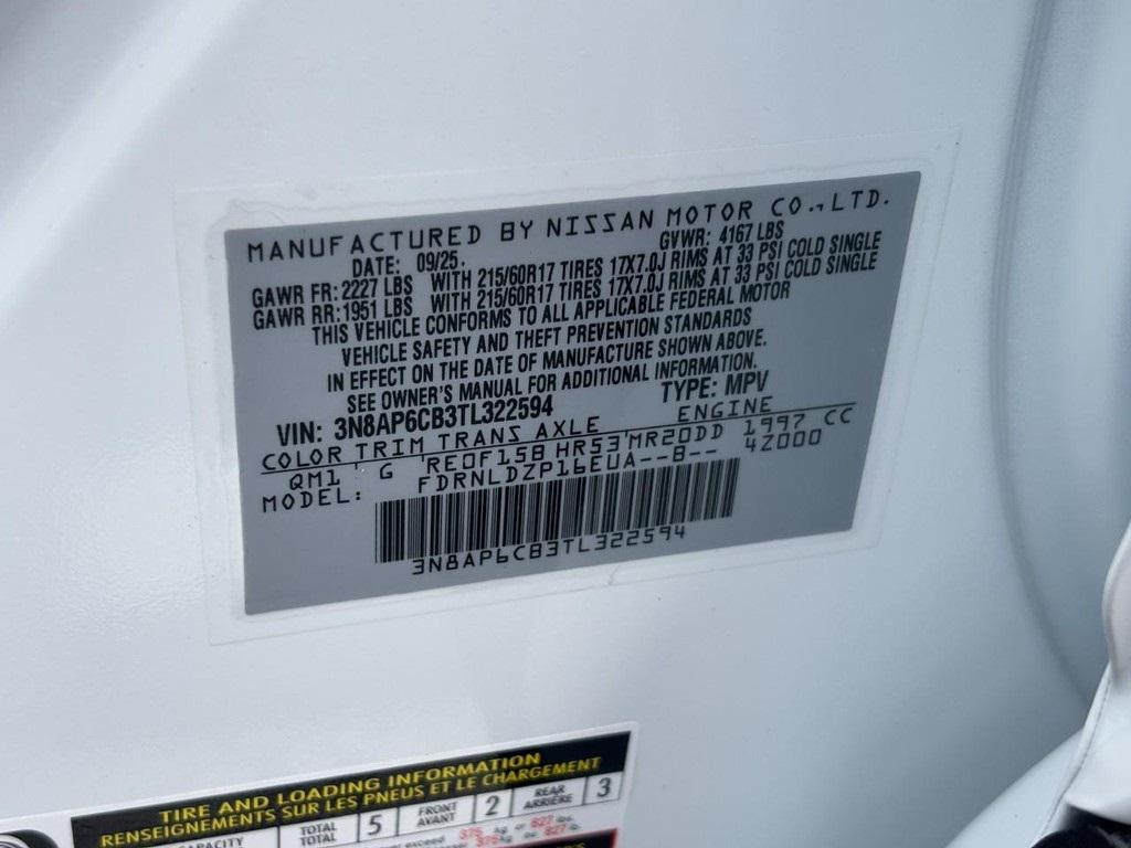 new 2026 Nissan Kicks car, priced at $24,888