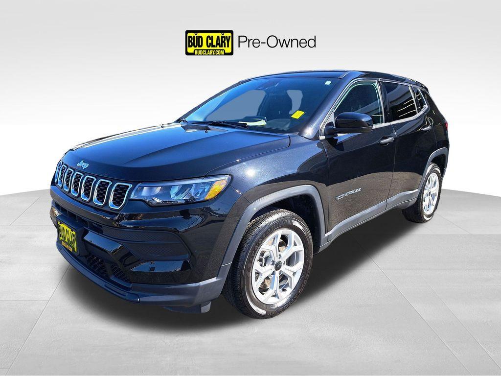 used 2025 Jeep Compass car, priced at $24,995