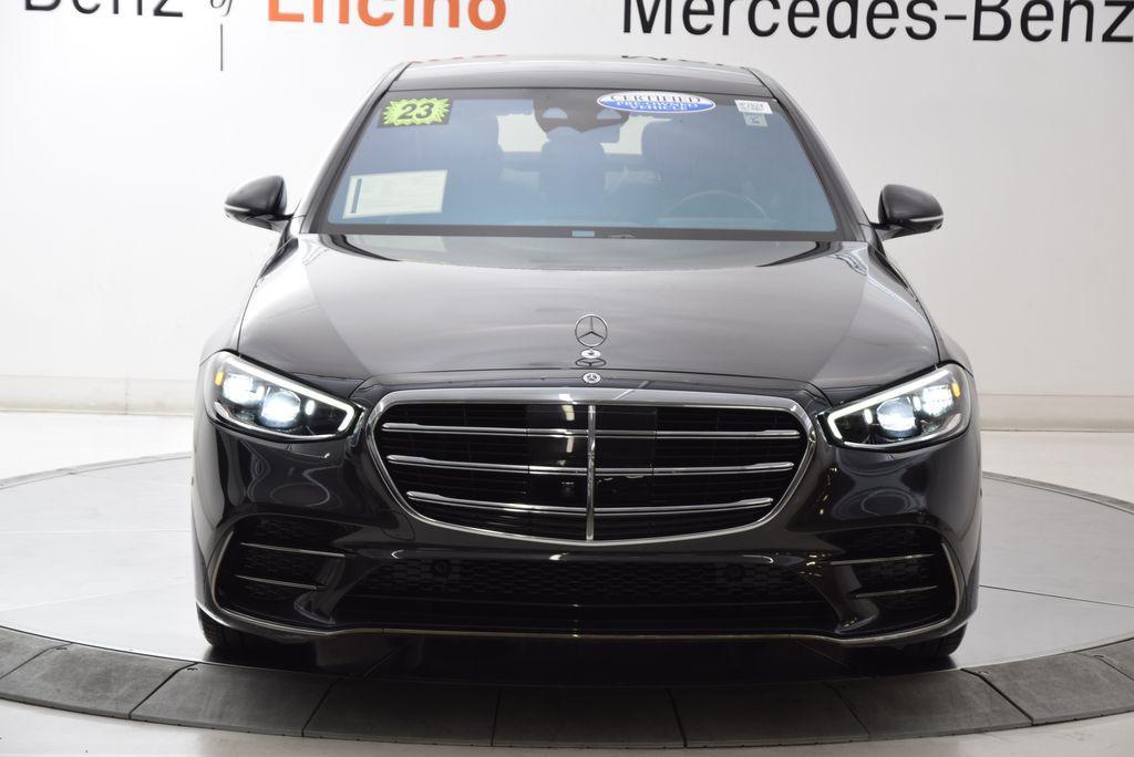 used 2023 Mercedes-Benz S-Class car, priced at $68,997