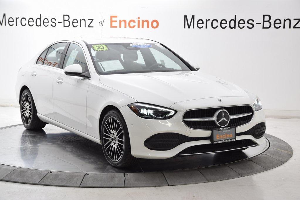 used 2023 Mercedes-Benz C-Class car, priced at $33,897