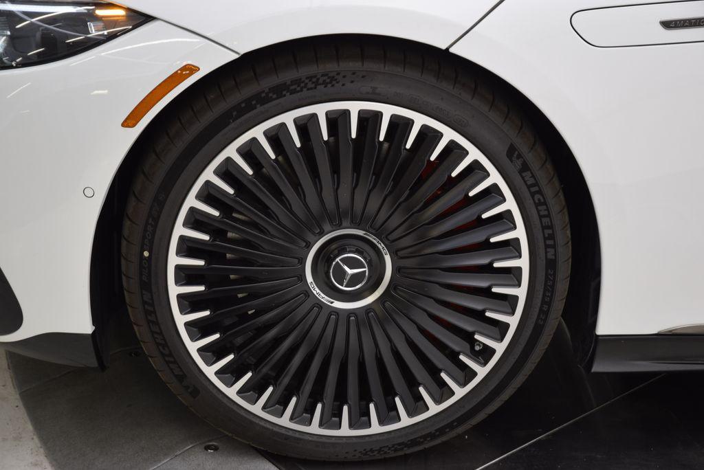 new 2025 Mercedes-Benz AMG EQS car, priced at $154,435