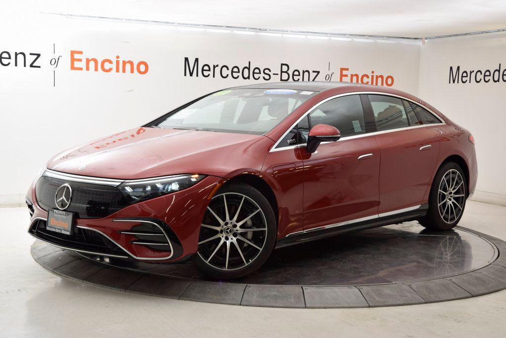 used 2023 Mercedes-Benz EQS 580 car, priced at $53,597