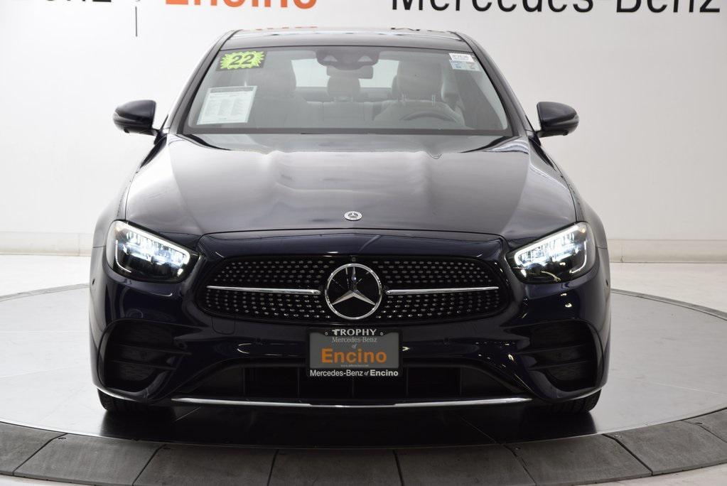 used 2022 Mercedes-Benz E-Class car, priced at $33,588