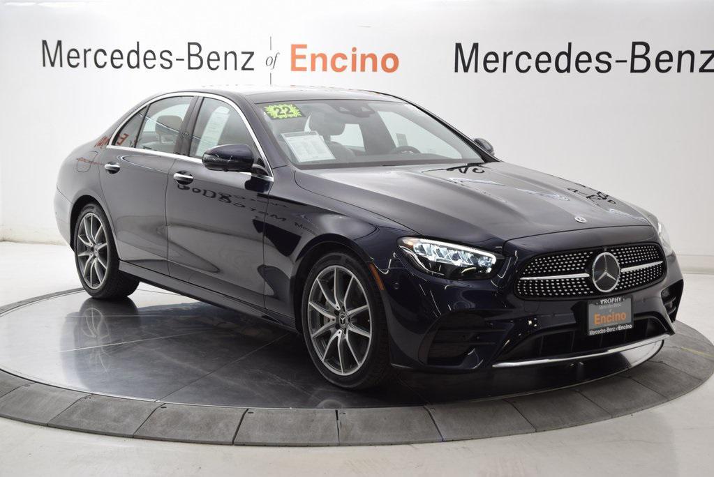 used 2022 Mercedes-Benz E-Class car, priced at $33,588