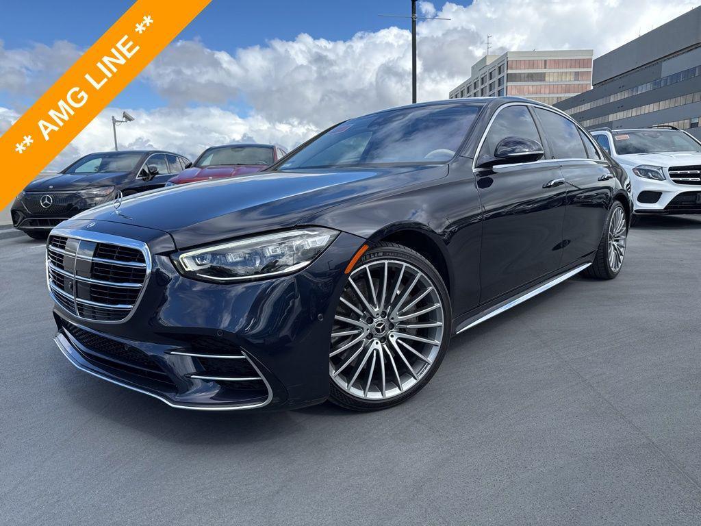 used 2022 Mercedes-Benz S-Class car, priced at $67,897